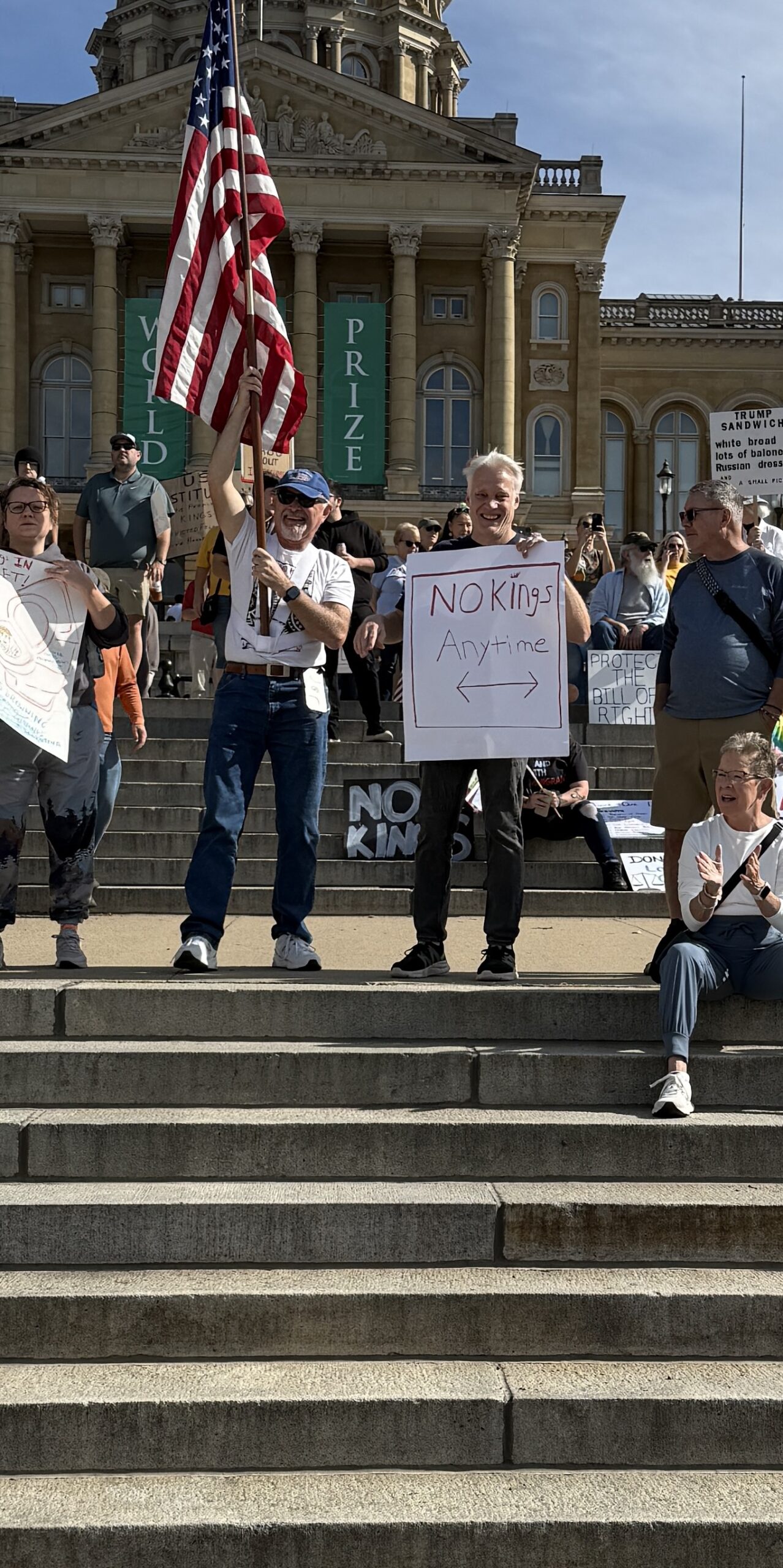 NO KINGS Rally